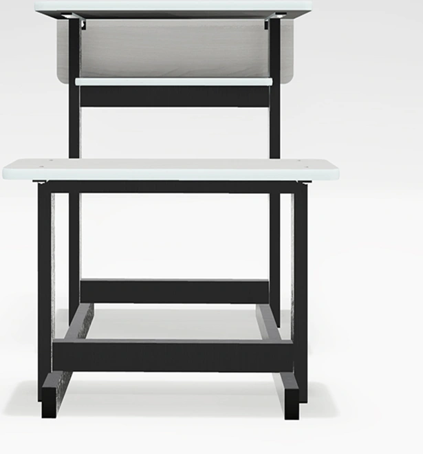 High Quality Warranty Classroom Table and Chair Plywood Chipboard MDF Metal Steel School Furniture Set