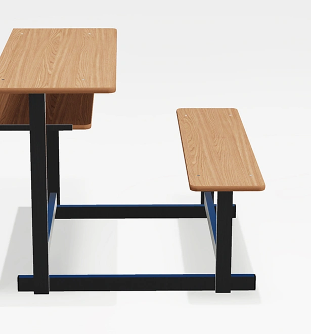 Student desk and bench Asian African style