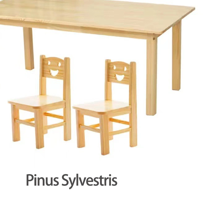 Factory Price Pine Wood Kids Study Desk Hot Sale School Furniture for Kids Kindergarten Classroom Furniture view 5