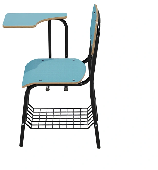 Student Child Studying Metal Wood MDF Desk Chair Pad/School Furniture Sets