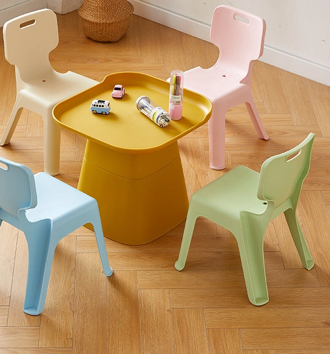Kindergarten Colourful Kids' Furniture Sets Baby Kids Children Stackable Outdoor Plastic Chair view 5