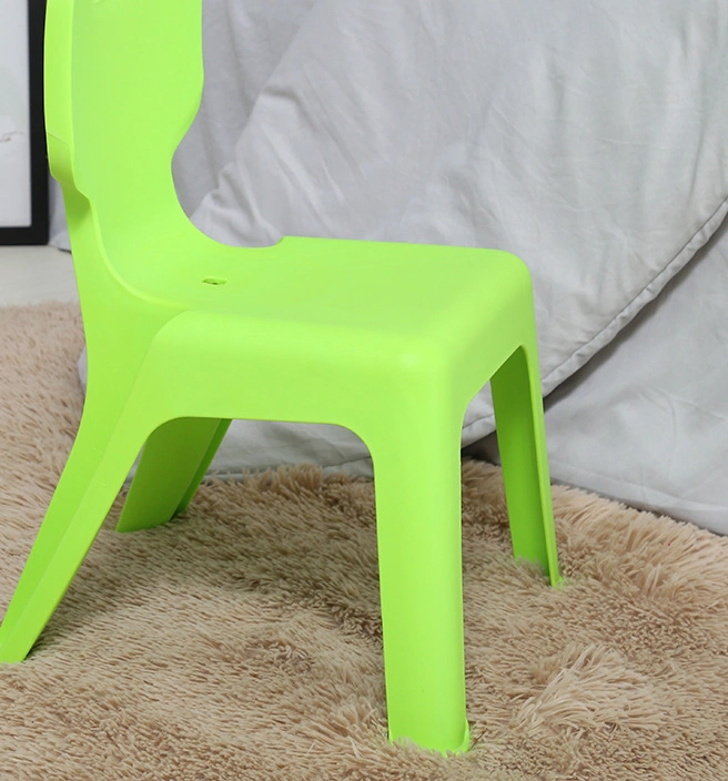 Plastic Back Chair Kindergarten Writing Training Class Studio Tutoring Class Children's Chair Small Bench view 2