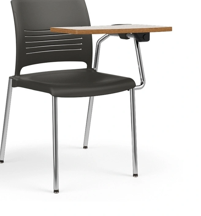 School Training Chair Office Chair Meeting Room Chair with Writing Tablet