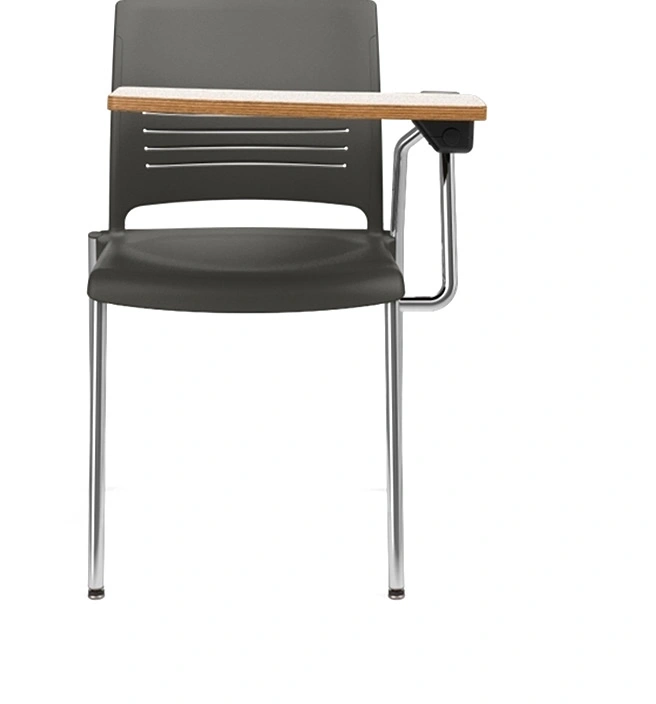 School Training Chair Office Chair Meeting Room Chair with Writing Tablet view 3