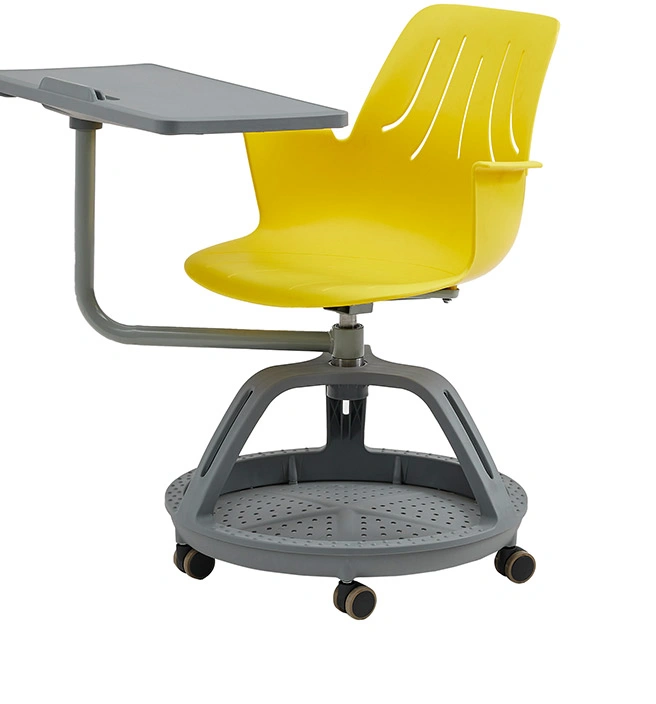 Rotating PP Plastic School Chair Student Classroom Training Chair