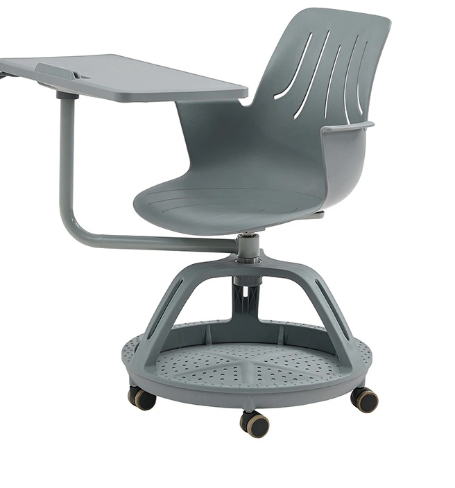 Rotating PP Plastic School Chair Student Classroom Training Chair view 2