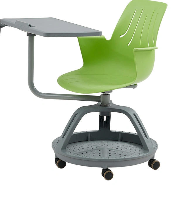 Rotating PP Plastic School Chair Student Classroom Training Chair view 3