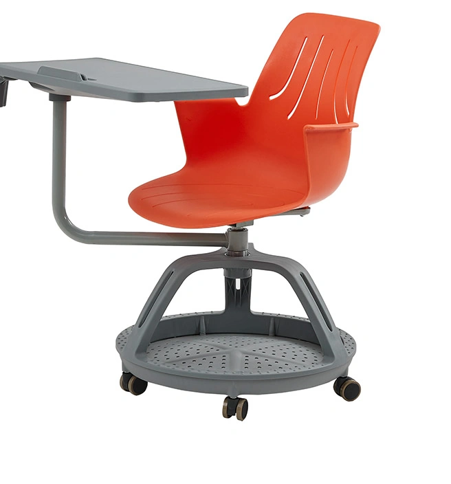 Rotating PP Plastic School Chair Student Classroom Training Chair view 4