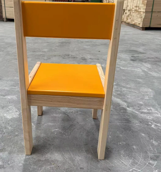 Kindergarten Furniture Nursery Solid Wooden Children Chair/ Kids Furniture view 3