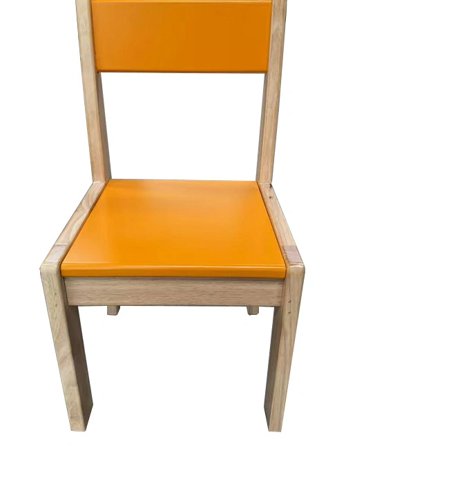 Kindergarten Furniture Nursery Solid Wooden Children Chair/ Kids Furniture view 4
