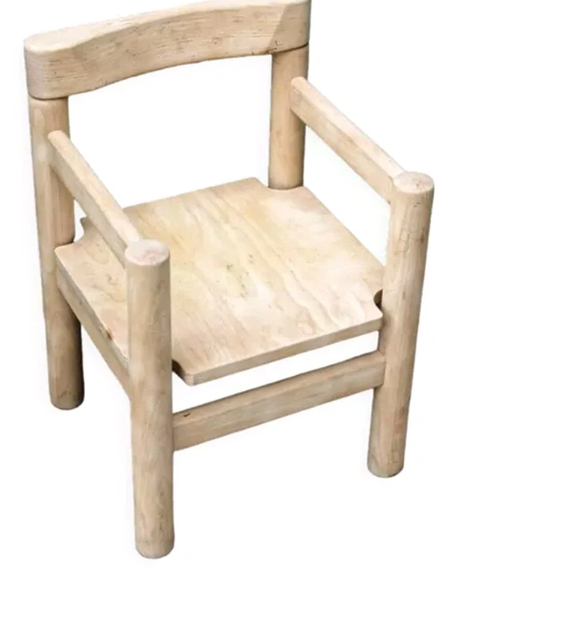 Kid's Furniture Kindergarten Nursery Solid Wood Children School Daycare Chair