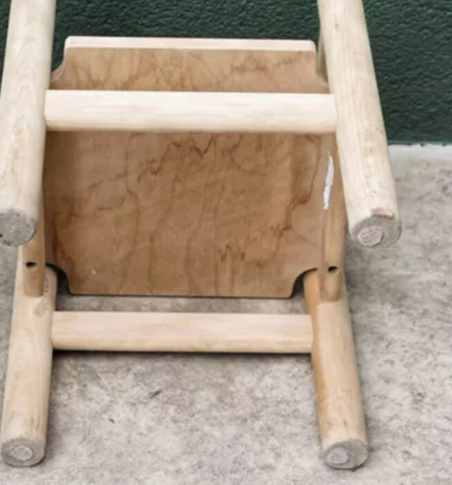 Kid's Furniture Kindergarten Nursery Solid Wood Children School Daycare Chair view 4