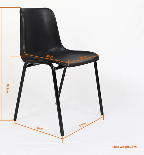 Middle East Classroom Furniture Stacking Plastic School Chair view 2