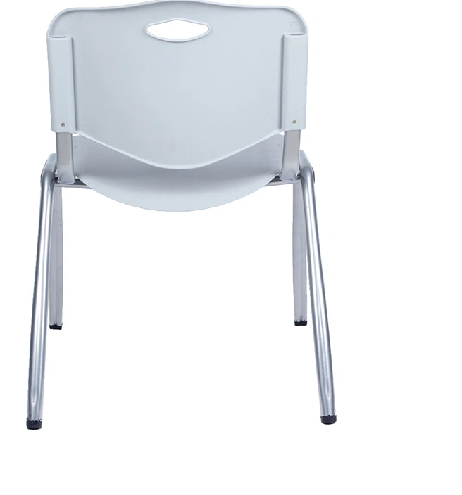 Ergonomic Cheap School Furniture Plastic Black Stackable Training Chair view 3