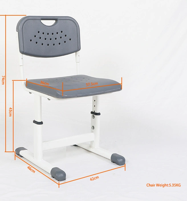 School Classroom Chair Height Adjustable ABS Plastic Durable Student Chairs view 2