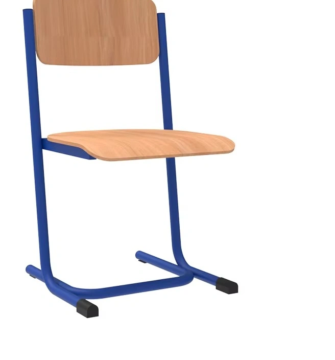 Plywood and Metal Classroom Furniture Single Chair for Student view 2