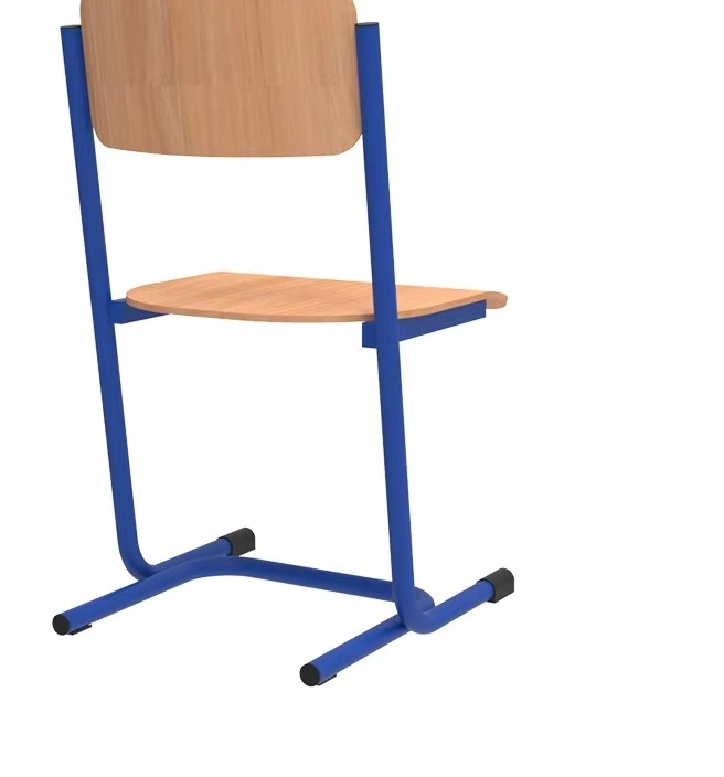 Plywood and Metal Classroom Furniture Single Chair for Student view 3