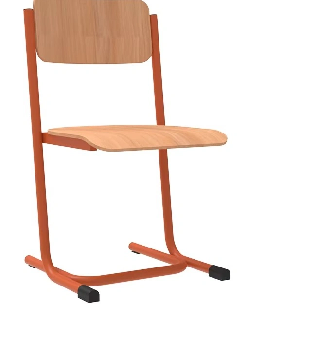 Plywood and Metal Classroom Furniture Single Chair for Student view 4