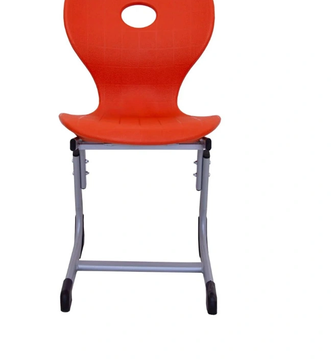Factory Hot Sale Classroom Seat and Plastic Student Chairs with a PP Shell and Metal Legs view 2
