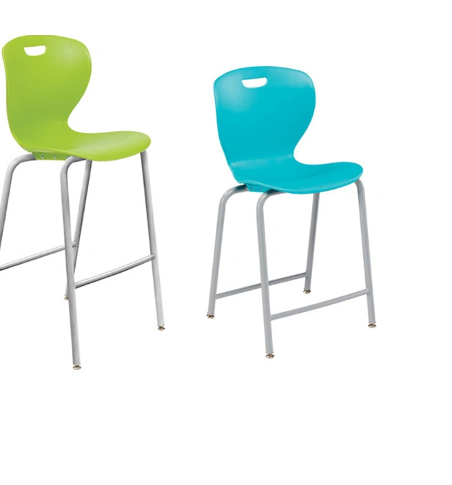 Cheap Wholesale Laboratory Chair High Bar Stool Plastic Lab Chair