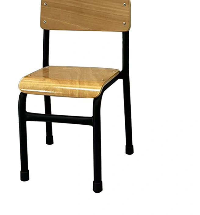 Cheap Wooden Plywood Seat and Back School Stackable Chair for Kid