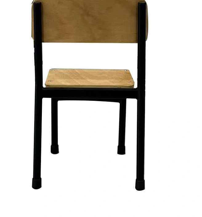 Cheap Wooden Plywood Seat and Back School Stackable Chair for Kid view 4