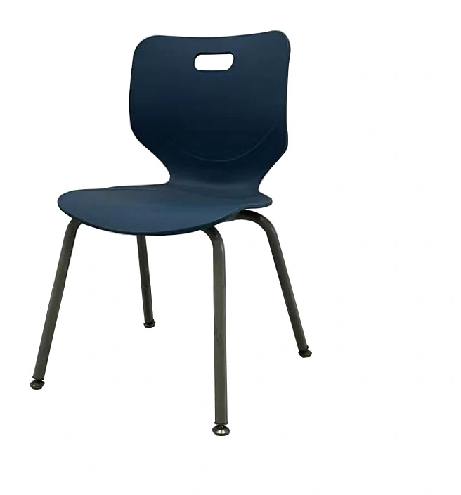 Blue Modern Plastic Moulded Stacking University Students School Chairs