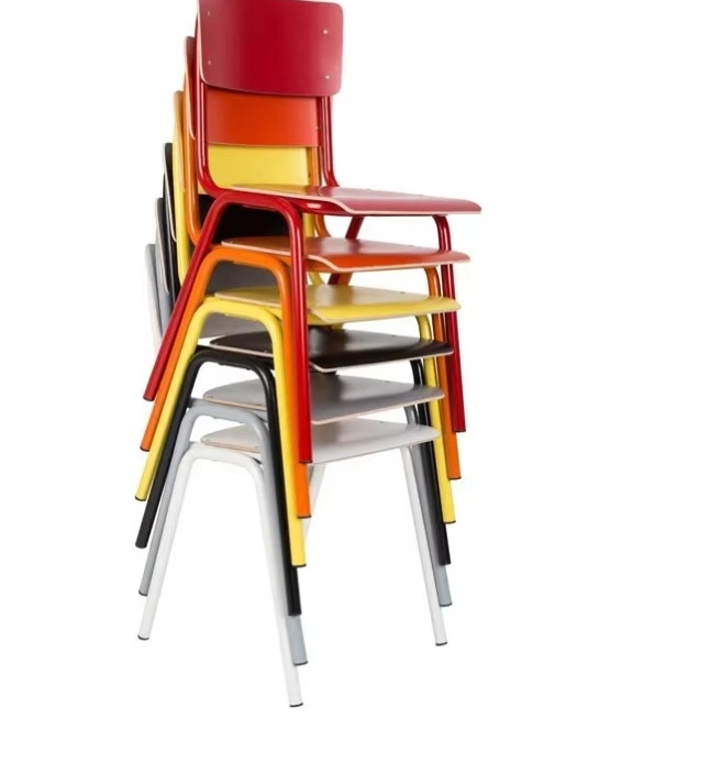Stackable Student Chair Plywood School Furniture Classroom Chair