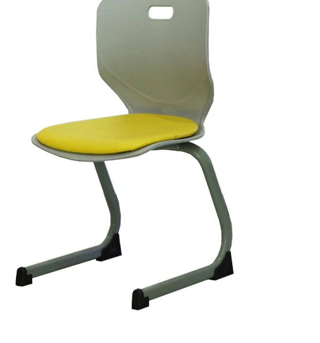 Class Furniture Student Chair Ergonomic Design Metal Frame Plastic Study Chair