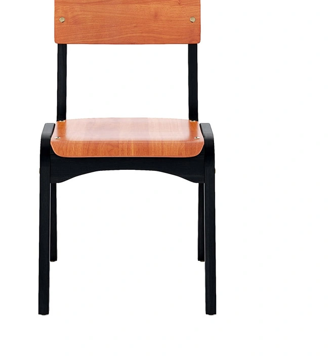 Wood School Chair Student Plywood Chair Primary High School Wooden Chair view 4