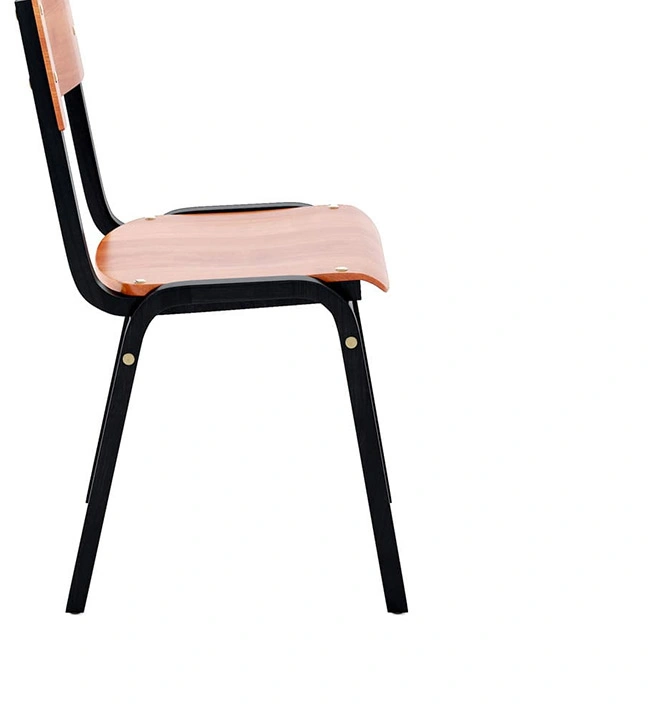 Wood School Chair Student Plywood Chair Primary High School Wooden Chair view 5