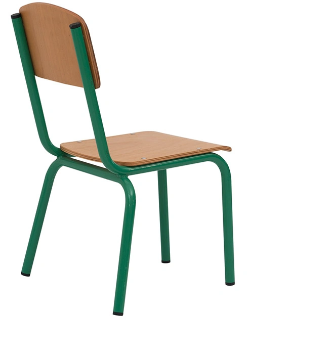 School Furniture Primary School Ergonomic Chair Wooden Single Chair view 4