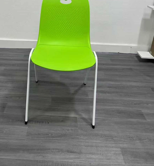 Factory Wholesale School Furniture Classroom Chair Metal Leg Plastic Seat view 4