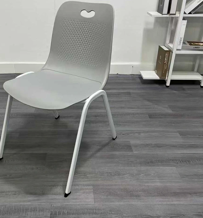Factory Wholesale School Furniture Classroom Chair Metal Leg Plastic Seat view 5