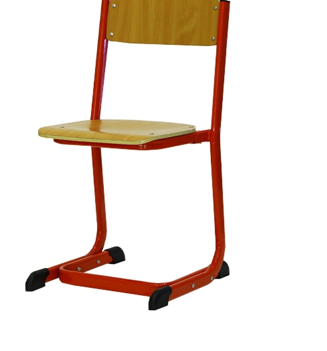 Plywood and Metal Classroom Furniture Single Chair for Student