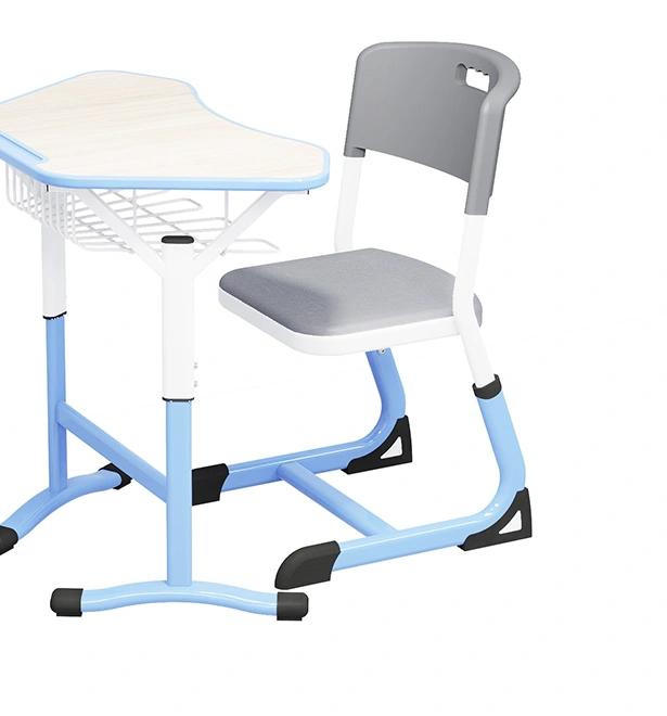 Y Shape Modern Middle School Desk and Chair Set view 5
