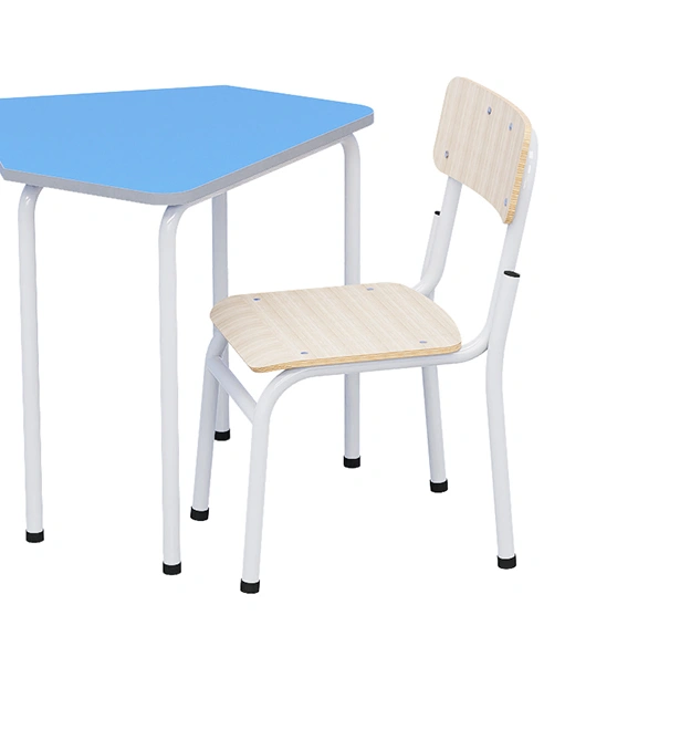 Modern Primary School School Classroom Wooden School Student Desk and Chair Set