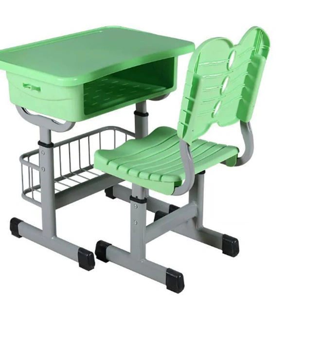 Student Desks Chairs Adjustable Training Class Furniture Desk and Chair Set