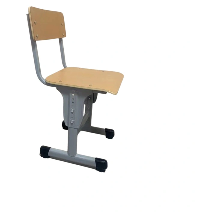 Furniture Wood Student Desk Ergonomic Adjustable Solid Single Classroom Desk Set for Student view 3
