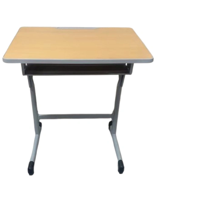Furniture Wood Student Desk Ergonomic Adjustable Solid Single Classroom Desk Set for Student view 5