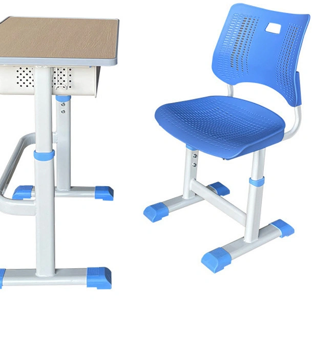 Classroom Furniture Adjustable School Study Desk and Chair Set view 3