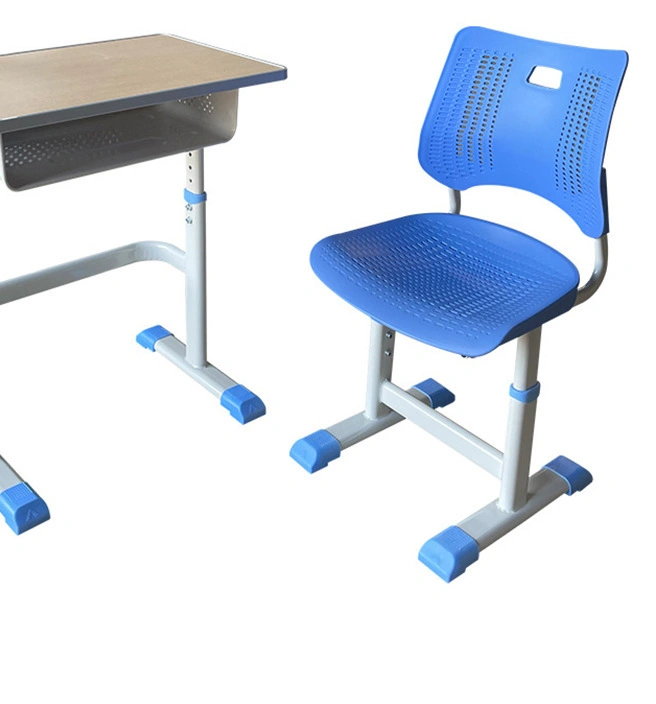 Classroom Furniture Adjustable School Study Desk and Chair Set view 4