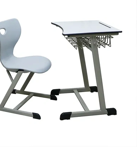 Modern Wooden School Furniture Set Student Desk and Chair Set