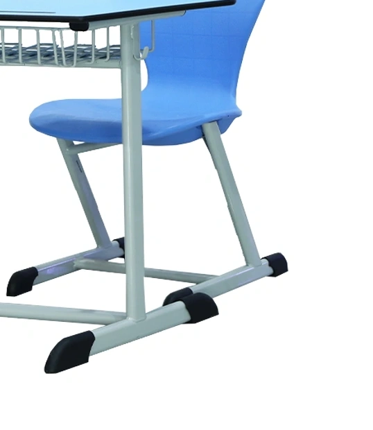 Classroom Single Students Desk and Chair Set Wooden School Furniture