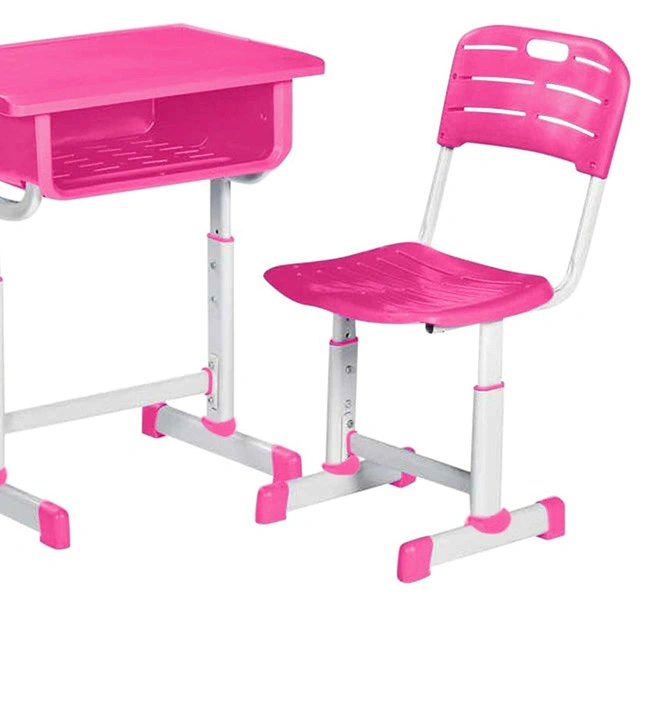 Primary School Furniture Classroom Kids Desk and Chair Set view 2