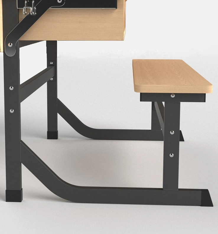 Educational Equipment Classroom Desk and Chair Set view 3