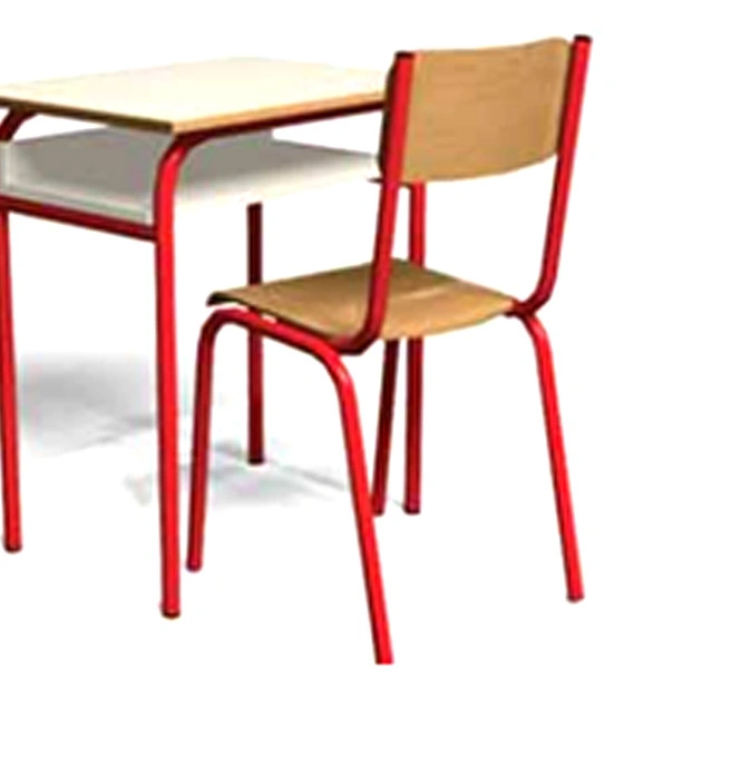 Modern Style Classroom Furniture Set School Desk and Chair Set College Wood Furniture view 2