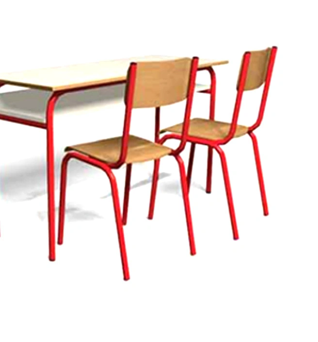 Modern Style Classroom Furniture Set School Desk and Chair Set College Wood Furniture view 4