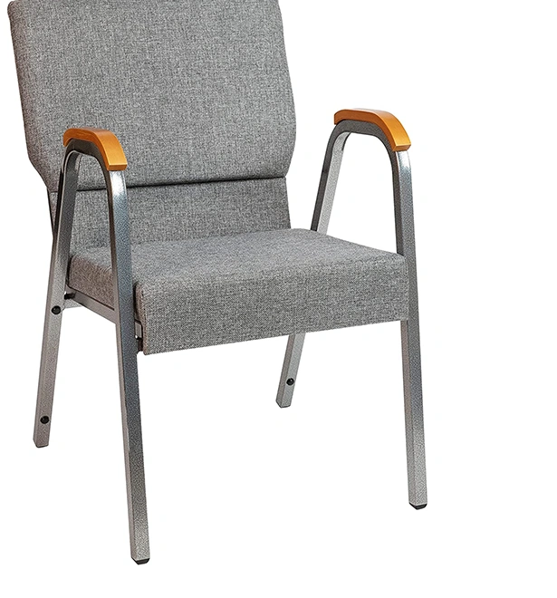 Christian Company College School Meeting Conference Hall Lecture Dining Church Furniture Comfortable Priest Chairs with Arm Rest