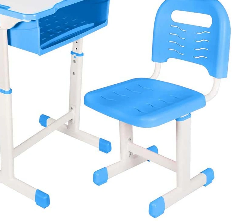 Bedroom Children Table Hot Sale Ergonomic MDF Study Table Chair for Children